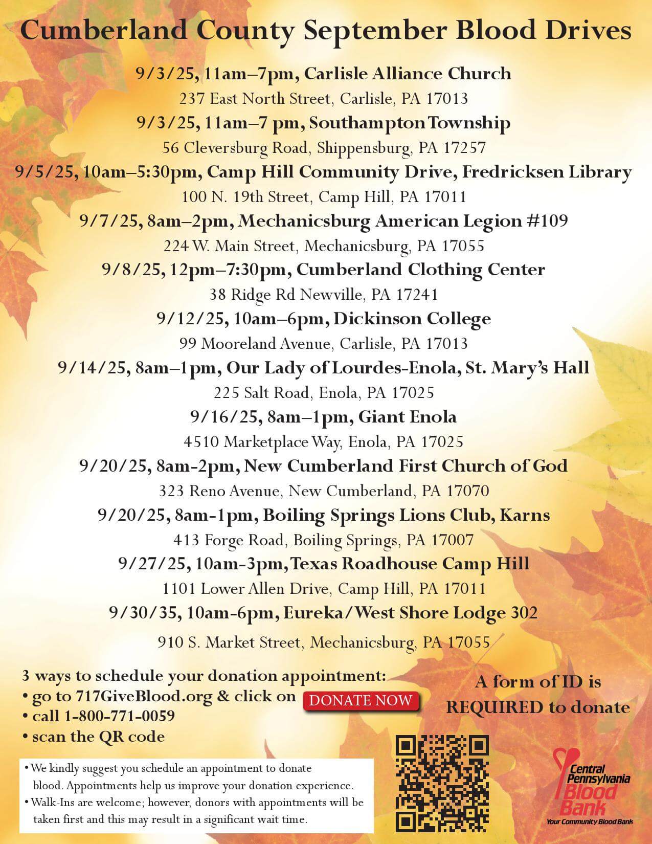 James – Cumberland County Upcoming Blood Drives September 2025_000001